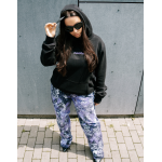 Černá mikina Sawcy Záda S