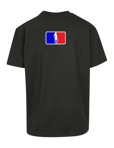 Oversized tričko HOE potisk na zádech