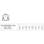 Černá mikina Sawcy Záda S